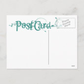 Vintage kerstsierBriefkaarten Feestdagenkaart (Achterkant)