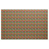 Vintage kerststerren stof (Yard (91,4 cm))