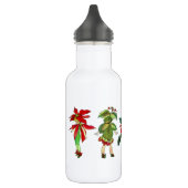 Vintage kersttassen waterfles (Links)