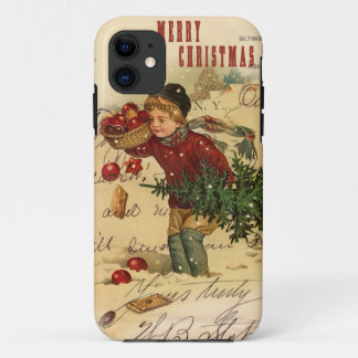 Vintage kersttelefoon 5 Hoesje