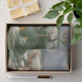 Vintage kersttissue paper SNEE, VALLEY FORGE Tissuepapier (Geschenk)