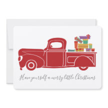 Vintage-kersttruck