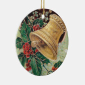 Vintage-kerstval Keramisch Ornament (Rechts)