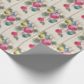 Vintage-kerstversiering Cadeaupapier (Hoek)