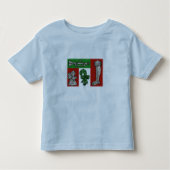Vintage-kerstversieringen Kinder Shirts (Voorkant)