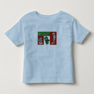 Vintage-kerstversieringen Kinder Shirts