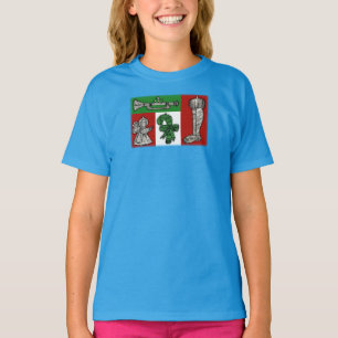 Vintage-kerstversieringen T-shirt