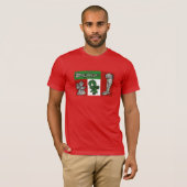 Vintage-kerstversieringen T-shirt (Voorkant volledig)