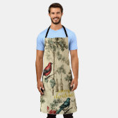 Vintage Kerstvogels Holly Berry Schort (Gedragen)