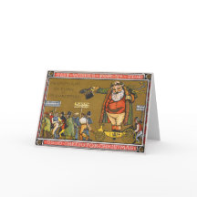 Vintage-kerstWenskaart