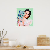Vintage keukendecor poster (Keuken)