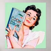 Vintage keukendecor poster (Voorkant)