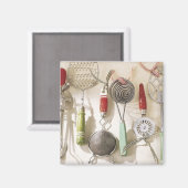 Vintage keukengerei magneet (Voorkant / Achterkant)