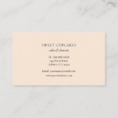 Vintage keukenmixer Visitekaartje (Achterkant)