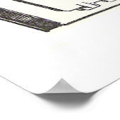 Vintage Keukenposter met kachel en schort Poster (Hoek)