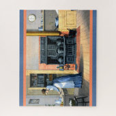 Vintage keukenscène Afbeelding Legpuzzel (Verticaal)