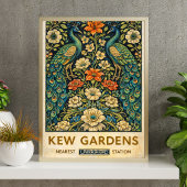 Vintage Kew Gardens Pauw Poster