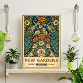 Vintage Kew Gardens Pauw Poster