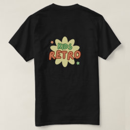Vintage Kids Retro T-shirt | Leuke bloem grafische