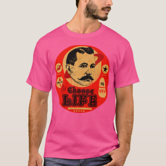 Vintage Kies het levensteken T-shirt