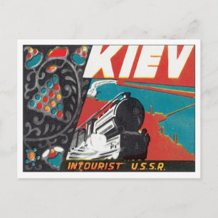 Vintage Kiev Oekraïne Briefkaart