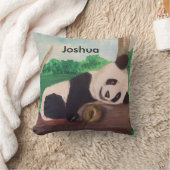 Vintage Kinder Sierkussen Beer Panda (Deken)