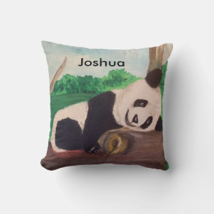 Vintage Kinder Sierkussen Beer Panda