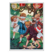 Vintage - Kinderen bij het spelen, (Voorkant)