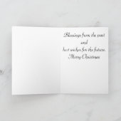 "Vintage kinderen kerst Kaart" Feestdagen Kaart (Binnen)