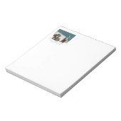 Vintage kinderen Sledding Kerstwinter Notitieblok (Linkerzijde)