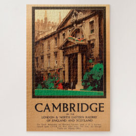 Vintage Kings College Cambridge Fred Taylor Travel Legpuzzel