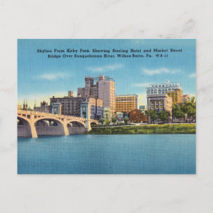 Vintage, Kirby Park, Wilkes-Barre Pennsylvania Briefkaart