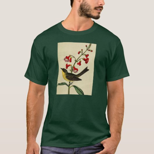Vintage Kirtlands Warbler Bird T-shirt (Voorkant)
