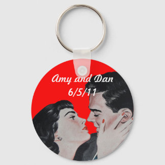 Vintage Kiss Sleutelhanger