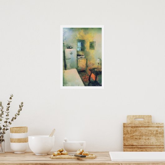 Vintage Kitchen Artwork Poster (Keuken)