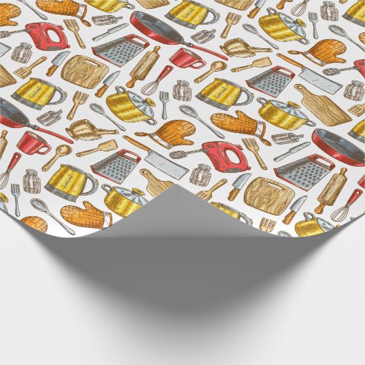 Vintage Kitchen Cadeaupapier (Hoek)