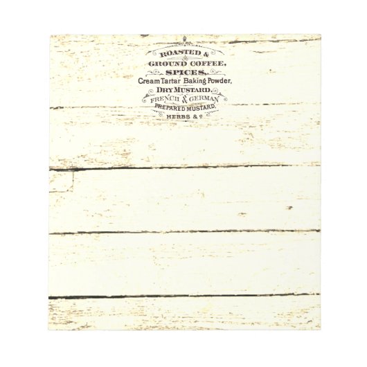 Vintage Kitchen Notitieblok (Voorkant)