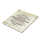 Vintage Kitchen Tegeltje (Zijkant)