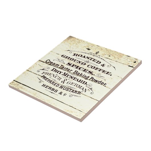 Vintage Kitchen Tegeltje (Zijkant)