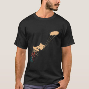 Vintage kitesurfer DNA kite surfing kitesurfing ki T-shirt