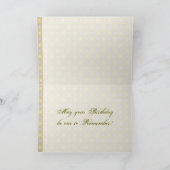 Vintage Kitten Birthday Card Kaart (Binnen)