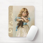 Vintage Kitten Muismat (Met muis)