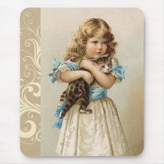 Vintage Kitten Muismat (Voorkant)