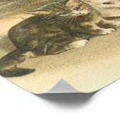 Vintage Kitten Poster (Hoek)