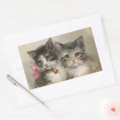 Vintage Kittens Sticker (Envelop)