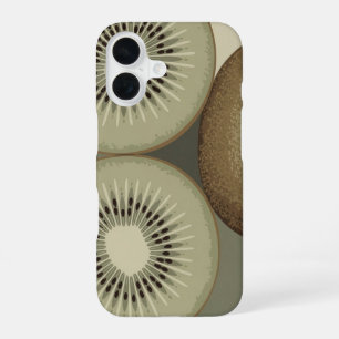 Vintage Kiwi Trio iPhone 16 Hoesje