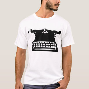 vintage klassiek T-shirt voor schrijfmachine