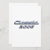 Vintage klassieke auto 2006 verjaardagscadeau kaart (Voorkant / Achterkant)