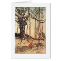 Vintage - Kleine rode slechthout,