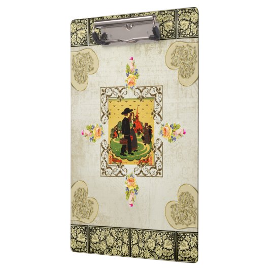 vintage klembord (Links)